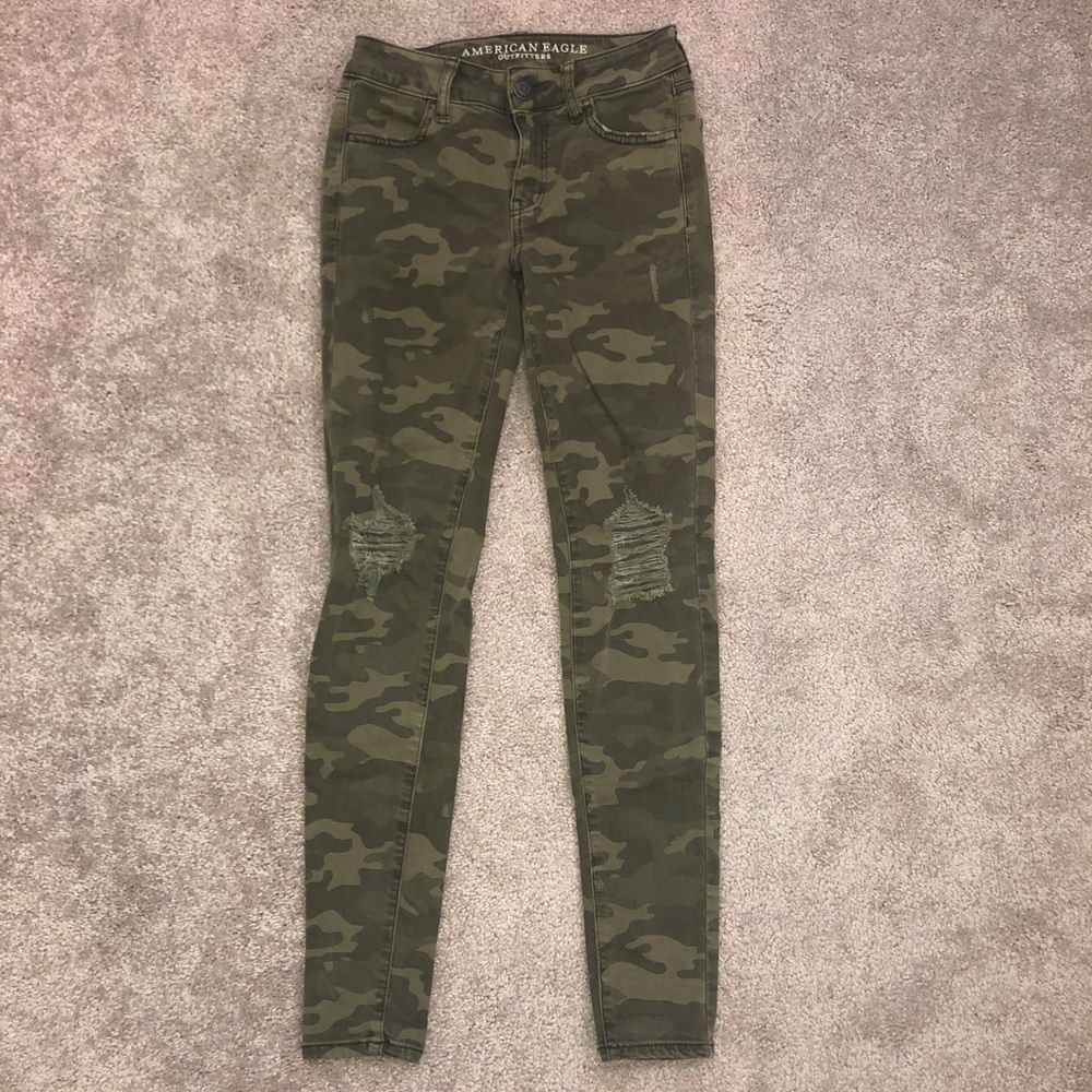 American Eagle Camouflage pants!
